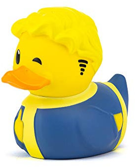 TUBBZ Box-Ausgabe Vault Boy Sammler-Vinyl-Gummiente Figur - Offizielles Fallout Merchandise - Fernsehen, Filme & Videospiele