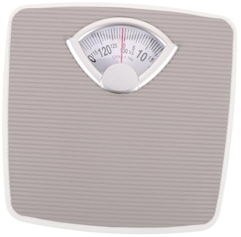 SOLUSTRE Mechanisch Für Personen Personenwaage Mit Genauen Messwerten Tragbare Badewaage Für Hause Robuste Eisenkonstruktion Für Lange Haltbarkeit