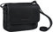 STILORD 'Elina' Stilvolle Umhängetasche Damen Leder Vintage Handtasche Klein Crossbody Bag für Frauen Ledertasche zum Ausgehen Damenhandtasche Echtleder, Farbe:schwarz