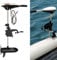 Transom Mount Elektrischer Trolling Außenbordmotor, Schub Elektrischer Außenbord-Troling-Motor 29.5 kg 12V für Bootsmotor Aufblasbares Angeln, Kajak
