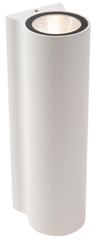 LUCIDE AKRA - Wandleuchte Innen/Außen - LED - 2x6,5W 2700K - IP54 - Weiß