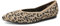 DREAM PAIRS Damen Ballerinas Flache Schuhe mit spitzem Zehenbereich für Damen,Size 41.5,Leopard,DWUMFA2505