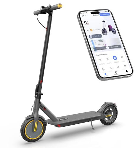 Joyhis Monopattino Elettrico con Freccia Direzionale, Velocità Fino a 25 Km/h, 30Km di Autonomia, 8.5 Pneumatici Solidi, Carico massimo 120 kg, Doppia frenata (JS01-IT)