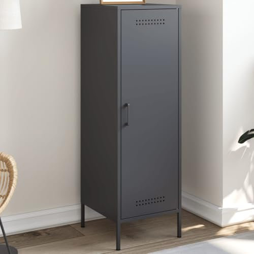 BOWEKAM Haus & Garten Highboard Anthrazit 36x39x113 cm Stahl-Möbel Auswahl
