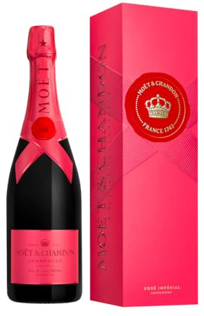 Moët & Chandon Rosé Impérial Champagne, Limited Edition Gift Box, 75cl