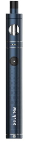SMOK Stick N18 Vape Kit (Matte Blue) - 1300mAh, 9W-30W, Refillable & Rechargable Vape Battery - USB Type-C Fast Charging, Adjustable Airflow System, Compatible with SMOK Nord Series - No Nicotine