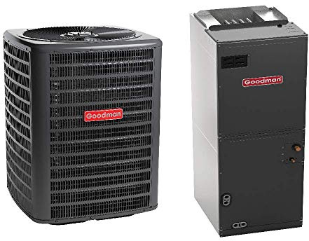 Goodman 3 Ton 14 Seer Air Conditioning System with Multi Position Air Handler