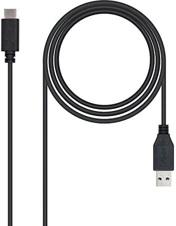 CABLE USB NANO CABLE USB3.1 A/M - USB3.1 C/M GEN2 10GBPS 1.0M NEGRO