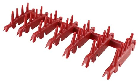 sparefixd Rote Gummi-Spikes-Glashalter für AEG Geschirrspüler