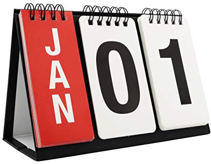 Day To View Stand Up Desk Daily Office Top Calendar Planner 2025 Undated