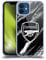 Head Case Designs Officially Licensed Arsenal FC Marble Crest Patterns Soft Gel Case Compatible With Apple iPhone 12 / iPhone 12 Pro