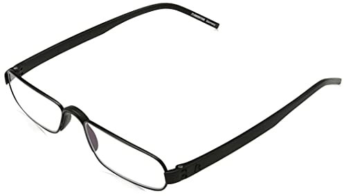 Rodenstock Unisex Lesebrille Proread R2180 Lesehilfe Bei Weitsichtigkeit, Brille Mit Leichtem Edelstahlgestell (+1 +1,5 +2 +2,5), Rot, 1 5 EU