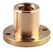 Neigei 1pc T5 T6 T8 T10 T12 T16 T20 Écrou de vis sans Fin Pas 1/2mm Plomb 1/2/3/4/8/10/12/14mm Écrou de vis en Laiton pour pièces CNC Imprimante 3D (Taille: T20 Pas4mm Lead4mm)