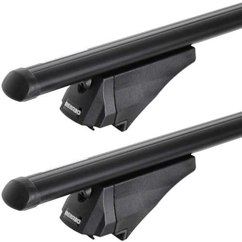 Dachträger Mercedes GLC X253 (04/19-05/22) Menabo Tiger Alu Schwarz Dachgepäckträger Menabo