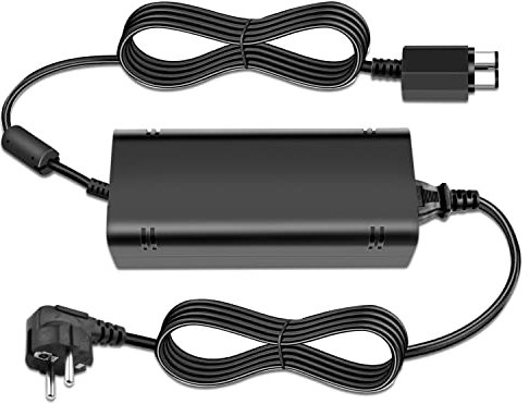 Labtec ladrillo de Fuente de alimentación para Xbox 360 Slim, Adaptador de alimentación de Repuesto para Microsoft Xbox 360 Slim Consola EU