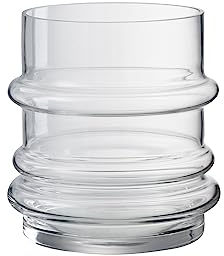 J-Line Vase Band - Glas - Transparent - Klein - 15,00 cm hoch.