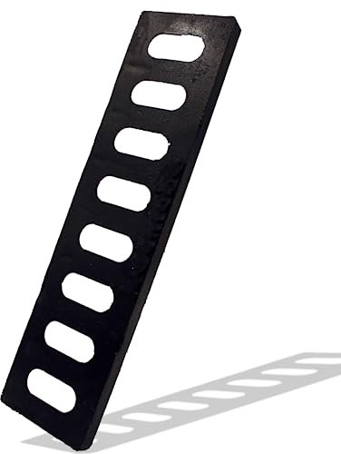 DuuMuut Ablaufgitter aus Gusseisen, 17 x 4 cm, für den Außenbereich, B-Klasse, Abwasserrost, langlebig, strapazierfähig, Kanalrost, schwarz, rechteckig, Ablaufgitter für Auffahrt, Beton, Hof, Garage