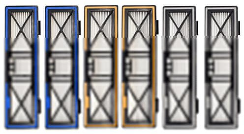 Filtres HEPA de rechange compatibles avec aspirateurs robotiques pour Neato D10, D9, D8, D7, D6 D4 D3 D5 D70 D75 D85 70E D85 945-0379