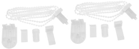 Garneck 2 Sets Rollo-umrüstsatz Komplett Kunststoff Rollobeschläge Set Zum Nachrüsten