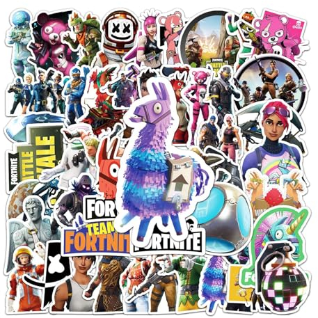 50pcs adesivi per i regali di gioco Fortnite