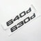 WHARGTSL 3D ABS Schwarz Auto Heckklappe Abzeichen Aufkleber Abziehbild Abdeckung Passend for BMW 6er GT F06 F12 F13 Logo 630d 640d Emblem Buchstaben Zubehör(Black 630d)
