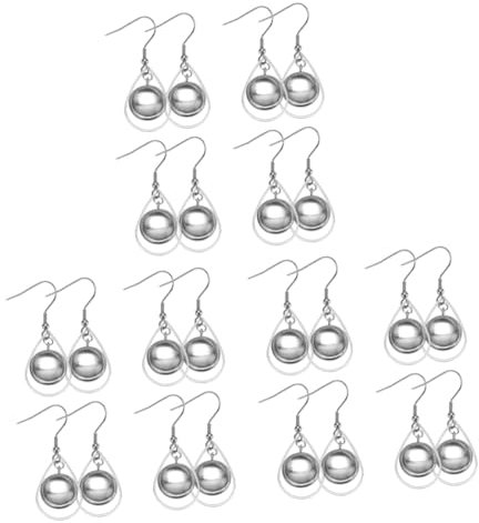 GALPADA 3sets Diy Hand-made Ear Hook Trays Earring for Women Time Earring Base Holder Jewelry Making Accessory 20pcs*3