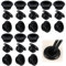 AWOGIPD 24 pcs piedini in gomma, guide in gomma, guide in gomma di protezione per fornelli da camper compatibili con aste da 5 mm di Dometic, Smev e Thetford