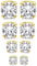MILACOLATO Ohrringe Herren Magnet Ohrringe Herren Gold 4 Paar Magnetische Ohrstecker Edelstahl Für Männer Rund/Quadratisch CZ-Intarsien Nicht Durchbohrend CZ Klipp Ohrstecker 3 Farben 4–7 mm
