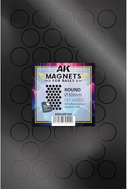 AK Magnets for Bases AKMAGNET008 Round 30 (41pcs)