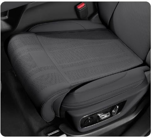ALIMRVO 1 Stück Sitzverlängerung für Cupra TAVASCAN ab 2024, Beinauflage Kunstleder Ergonomische Oberschenkelstütze Komfortable Kniekissen Autozubehör
