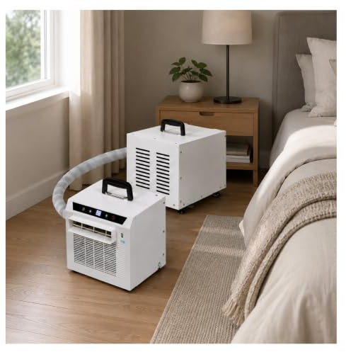 KUSOLE Aire Acondicionado portátil Tipo Split - Aire Acondicionado de 3000 BTU 2-meterpipe