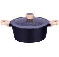 Thulos New. Granite Coating Casserole, Mango Soft-Touch Imitation Wood (28 cm)