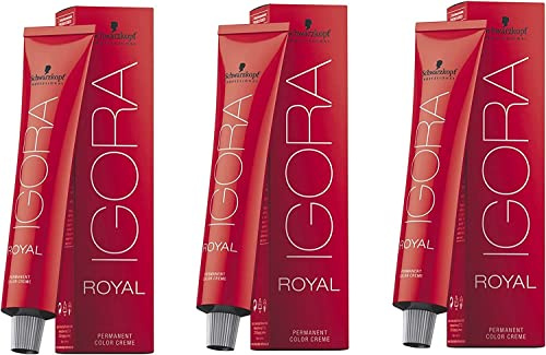 Tinte Igora Royal Schwarzkopf 6-0 pack de 3x60ml
