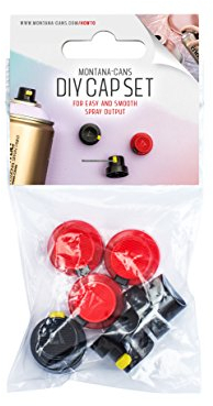 Sprühköpfe Montana DIY Cap Set - 6 Spraycaps