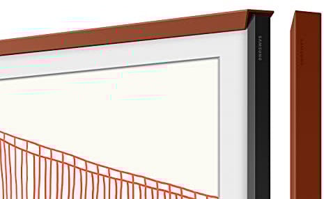 Samsung The Frame 55 (VG-SCFA55TRCXC) in Terracotta, Bevelled