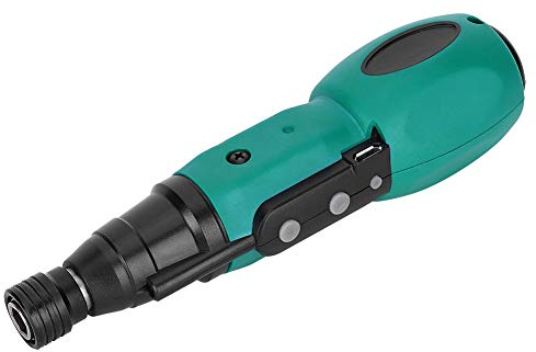 Trapano Avvitatore Elettronico, Cacciavite a Batteria Piccolo, Luce LED, Interruttore Avanti e Indietro, Cavo di Ricarica USB