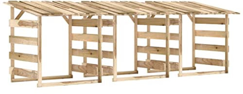 vidaXL Pergole con Tetto 3 pz 100x90x100 cm Legno di Pino Impregnato