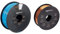 Amazon Basics 3D-Drucker-Filament aus PLA-Kunststoff, 1,75 mm, Blau, 1-kg-Spule & 3D-Drucker-Filament aus SILK-PLA-Kunststoff, 1,75 mm, 1-kg-Spule, kupferfarben