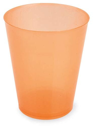 GARGOLA.ES OPERADORES DIGITALES LOTE DE 50 VASOS IRROMPIBLES Y REUTILIZABLES PARA CERVEZA, SIDRA O GRAN CUBATA-capacidad 500ml (Naranja)