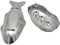 Service pour Poisson | Hot Pot Set en Aluminium en Forme Plaque Poisson pour Camping, Barbecue, dîner Famille, Nourriture Rue Asiatique