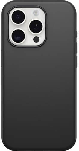 OtterBox Symmetry for MagSafe Case for iPhone 15 Pro, Shockproof, Drop proof, Protective Thin Case, 3x Tested to Military Standard, Black, No Retail Packaging