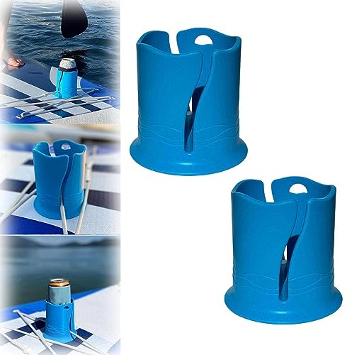 Gehanico Paddle Board Getränkehalter Kajak Getränkehalter Getränkehalter Paddleboard Anti-Verschütten Getränkehalter für Boot SUP Paddle Board Getränkehalter Multifunktionaler Getränkehalter für Kajak