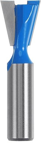 sourcing map Zinken Router Bit 1/2 Schaft 3/4 Durchm. Wolfram Hartmetall 14 Grad Zinken Gelenk Tischler Bit für Schublade Schrank Box Gelenke Herstellung Holzarbeiten