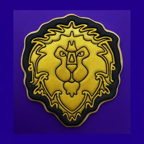 11Cm Alliance World of Warcraft Themed Cookie Cutter