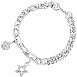 iXXXi Connect Composite-Armband Bobbie Silber