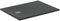 Ideal Standard - Ultra Flat S+, Piatto doccia rettangolare ultrasottile in resina effetto pietra, 120x90cm, Ideal Solid, Scarico lato corto, Nero