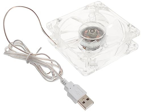 BESPORTBLE 2pcs Guinea Pig Cooling Fan Mini Portable Summer Fan Pet Crate Accessories 8cm Handheld Small