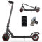 iScooter i9 Electric Scooter, Electric Scooters Adult with 8.5 Inch Honeycomb Solid Tire, 30km Long Range, 3 Speed Mode, Foldable Fast E Scooter with App Control, Double Braking System