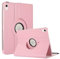SU - Custodia in pelle con supporto girevole a 360° per Apple iPad Air 3 2019 di terza generazione e iPad Pro 10.5 2017 A1701 A1709 con funzione accensione/spegnimento automatico (rosa chiaro)