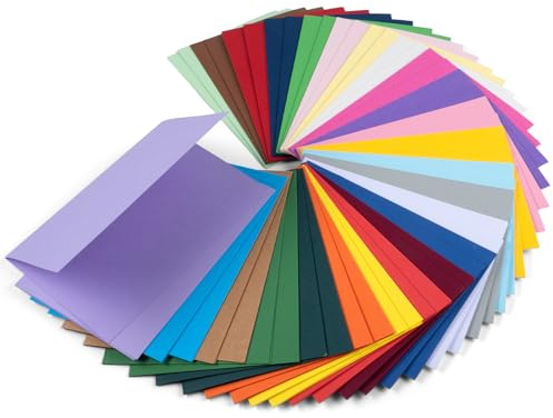 Noa Home Deco 50 Blatt Tonpapier 250 g/m² Bastelpapier Bunt Geschenkkarte Bastelkarton Scrapbook Papier A5 Papier für Origami und Bastelprojekte
